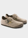 Birkenstock - London Suede Leather Smal - Taupe