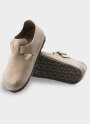 Birkenstock - London Suede Leather Smal - Taupe