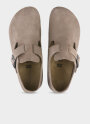 Birkenstock - London Suede Leather Smal - Taupe