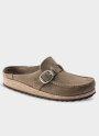 Birkenstock - Buckley Suede Leather Smal - Gray Taupe