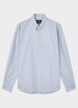 Mads Nørgaard - Cotton Oxford Sune Stripe Shirt BD