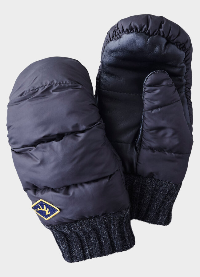 Elmer (NY) - CATERPILLER - RECYCLED POLYESTER MITTEN-BLACK