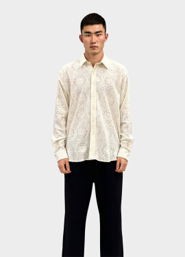 WOODBIRD - WBYuzo knitted shirt