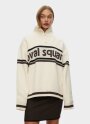 Oval Square - Snowy Knit Anorak