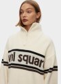 Oval Square - Snowy Knit Anorak