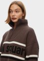 Oval Square - Snowy Knit Anorak